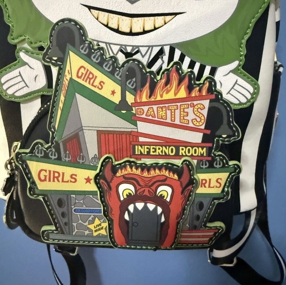 Beetlejuice Character Backpack - image 3